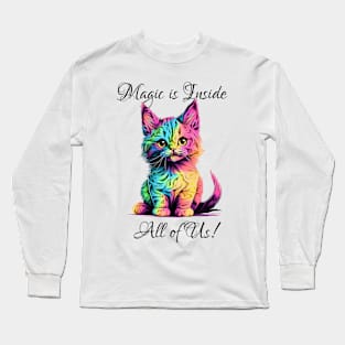 Magic Cat 1 Long Sleeve T-Shirt